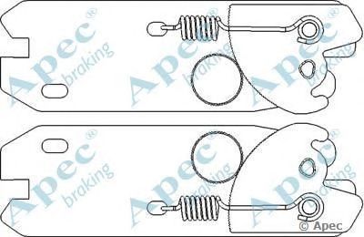 APEC BRAKING adb3014 -  